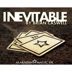 (image for) Inevitable BLUE (DVD and Gimmicks) by Brian Caswell & Alakazam Magic - Tricks