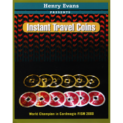 (image for) Instant Travel Coins (DVD and Gimmicks) by Henry Evans - Trick