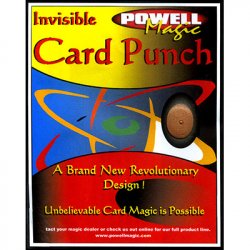 (image for) Invisible Card Punch by Dave Powell - Trick