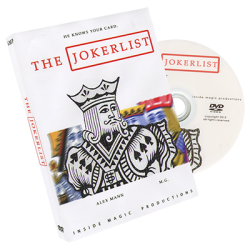 (image for) The Jokerlist by Alex Mann and M.G. - DVD