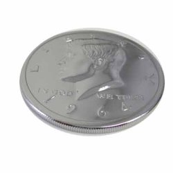 (image for) Jumbo 3 inch Chrome Shell