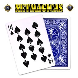 (image for) Jumbo (BLUE) 14 of Spades by Netmagicas - Trick
