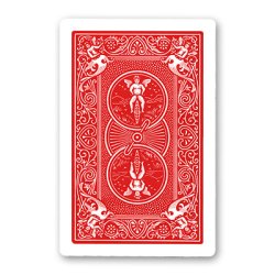(image for) Jumbo Bicycle Card (Double Back, RED/RED) - Trick