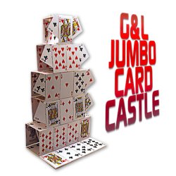 (image for) Jumbo Card Castle (Jumbo Bicycle Cards) by G&L - Trick