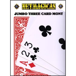 (image for) Jumbo (RED) Three Card Monte by Netmagicas - Trick