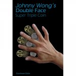 (image for) Double Face Super Triple Coin Eisenhower Dollar (with DVD) by Johnny Wong -Trick
