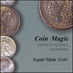 (image for) Super Triple Coin (with DVD) by Johnny Wong - Trick