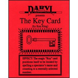 (image for) The Key Card by Ken Ring - Trick
