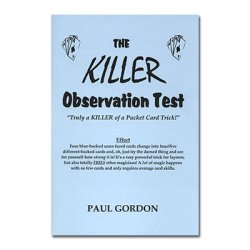 (image for) The Killer Observation Test by Paul Gordon - Trick