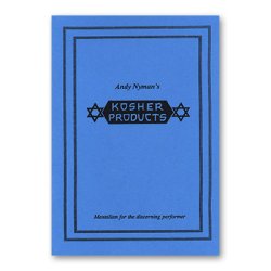 (image for) Kosher Products: Lecture Notes by Andy Nyman & Alakazam Magic - Book
