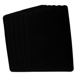 (image for) Close Up Pad 6 Pack LARGE (Black 12.75 inch x 17 inch) by Goshman - Trick