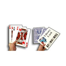 (image for) Library Card Monte by Scott & Hanning - Trick