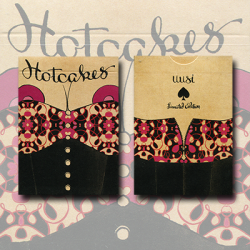 (image for) Limited Edition Black Hotcakes Playing Cards by Uusi