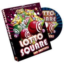 (image for) Lotto Square by Leo Smetsers and Alakazam Magic - DVD