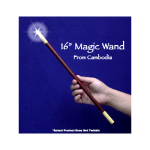 (image for) Magic Wand 16 inch E xotic Woods - Trick