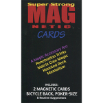 (image for) Magnetic Cards (2 pack/Blue) by Chazpro Magic. - Trick