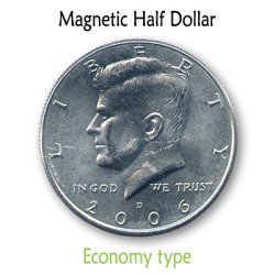 (image for) Magnetic US Half Dollar (ECONOMY) by Kreis Magic - Trick