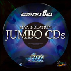 (image for) Manipulation Jumbo CDs by Live Magic- Trick