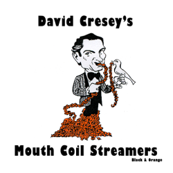 (image for) Mouth Coil 46 ft (black/orange) by David Cresey - Trick