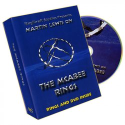 (image for) McAbee Rings (Gold Rings and DVD) by Martin Lewis - Trick