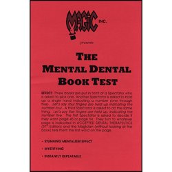 (image for) Mental Dental Book Test - Trick