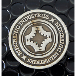 (image for) Half Dollar Coin (Gun Metal Grey) by Mechanic Industries - Trick
