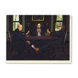 (image for) Miller & Vernon Cheating Houdini Greeting Card