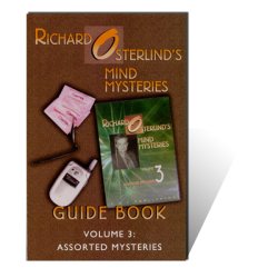 (image for) Mind Mysteries 3: Guide Book by Richard Osterlind - Book