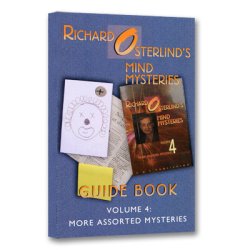 (image for) Mind Mysteries Guide Book Vol. 4: More Assorted Mysteries by Richard Osterlind - Book