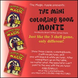 (image for) Mini Coloring Book Monte by Magic Apple - Trick