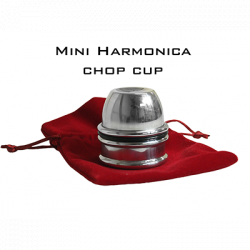 (image for) Mini Harmonica Chop Cup (Aluminum) by Leo Smetsers - Trick