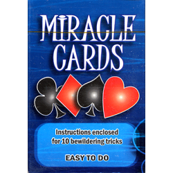 (image for) Miracle Cards (stripper deck) by Vincenzo Di Fatta - Tricks