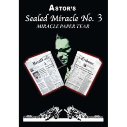 (image for) Miracle Paper Tear (Sealed Miracle No.3) by Astor - Trick