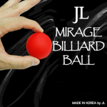 (image for) 2 Inch Mirage Billiard Balls by JL (RED, single ball only) - Trick