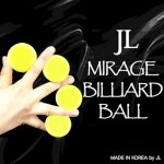 (image for) Mirage Billiard Balls by JL (Yellow, 3 Balls and Shell) -Trick
