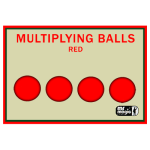 (image for) Multiplying Balls (Red Plastic) by Mr. Magic - Trick