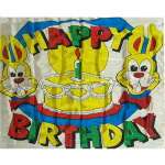 (image for) Production Silk 16 inch x 16 inch (Happy Birthday)