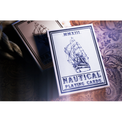 (image for) Nautical Playing Cards (Blue) by House of Playing Cards