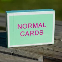 (image for) Normal Cards Ultra UV (Mint Green) Playing Cards by Lotusinhand 
