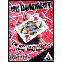 (image for) No Comment (Red) by Astor Magic - Trick