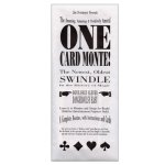 (image for) One Card Monte trick