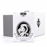 (image for) White Lions Outliers Set (Reverse) Playing Cards - Regular Twin Box by David Blaine