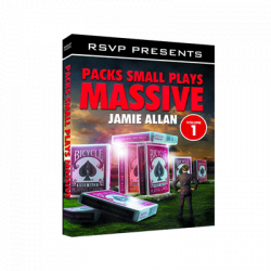 (image for) Packs Small Plays Massive Vol. 1 by Jamie Allen and RSVP Magic - DVD