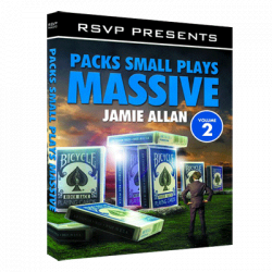 (image for) Packs Small Plays Massive Vol. 2 by Jamie Allen and RSVP Magic - DVD