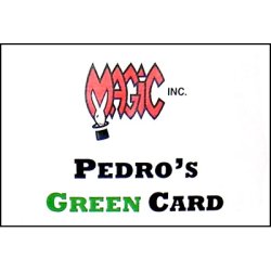 (image for) Pedro's Green Card by Magic Inc - Trick
