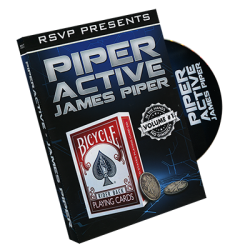 (image for) Piperactive Vol 1 by James Piper and RSVP Magic - DVD