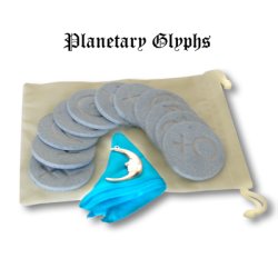 (image for) Planetary Glyphs by Brad Toulouse & Mephysto Magick Studio - Trick