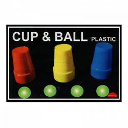 (image for) Cups and Balls (Plastic) by Premium Magic - Trick