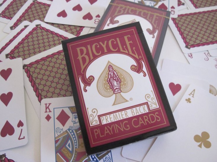 (image for) Bicycle Premier Back Deck Playing Cards - Click Image to Close