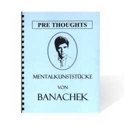 (image for) Pre Thoughts (German) by Banachek - Book